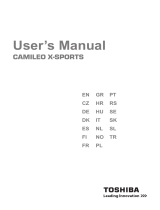 Toshiba Camileo X-Sports Instrukcja obsługi