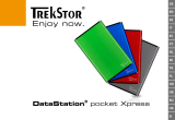Trekstor DataStation pocket Xpress Instrukcja obsługi
