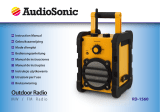 AudioSonic RD-1560 Instrukcja obsługi