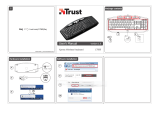 Trust Xpress Wireless Keyboard Instrukcja obsługi