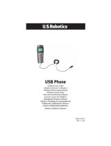 USRobotics 9600 USB Internet Phone Instrukcja obsługi