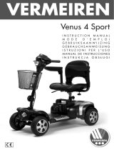Vermeiren Venus 4 Sport Instrukcja obsługi
