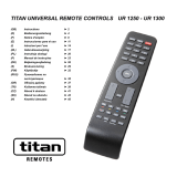 Vivanco TITAN UR 1300 - DEVICE BRAND CODE LIST Instrukcja obsługi