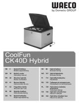 Waeco CoolFun CK40D Hybrid Instrukcja obsługi