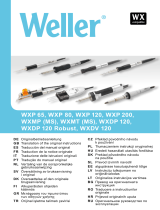 Weller WXP 65 Set Instrukcja obsługi