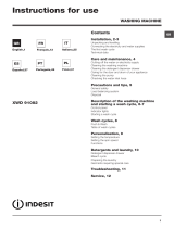 Indesit XWD 91082X WWGG EU instrukcja