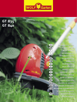 Wolf Garten GT 835 Instrukcja obsługi