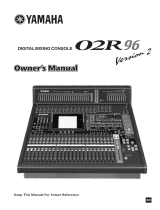 Yamaha 02R96VCM Instrukcja obsługi