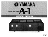 Yamaha A-1 Instrukcja obsługi