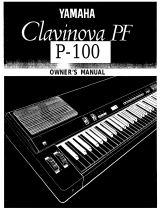 Yamaha Clavinova PF P-100 Instrukcja obsługi