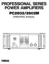 Yamaha PC2602 Instrukcja obsługi