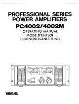 Yamaha PC4002 Instrukcja obsługi