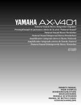 Yamaha AX-V401 Instrukcja obsługi