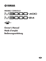 Yamaha M3000-40C Instrukcja obsługi