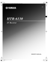 Yamaha HTR-6130BL - 500 Watt Home Theater Receiver Instrukcja obsługi