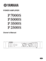 Yamaha P2500S Instrukcja obsługi