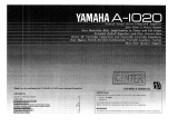Yamaha A-1020 Instrukcja obsługi