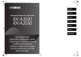 Yamaha RX-A2030 Instrukcja obsługi