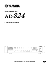 Yamaha AD 824 Instrukcja obsługi