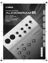 Yamaha Audiogram6 Instrukcja obsługi