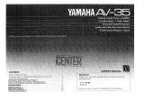Yamaha AV-35 Instrukcja obsługi