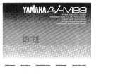 Yamaha AV-M99 Instrukcja obsługi