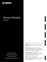 Yamaha AVANT GRAND N-3 Instrukcja obsługi