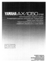 Yamaha AX-1050 Instrukcja obsługi