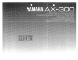 Yamaha AX-300 Instrukcja obsługi