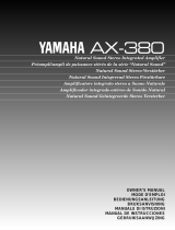 Yamaha AX-380 Instrukcja obsługi