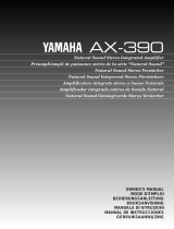 Yamaha AX-390 Instrukcja obsługi