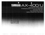 Yamaha AX-400 Instrukcja obsługi