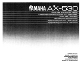Yamaha AX-530 Instrukcja obsługi