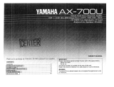 Yamaha AX-700U Instrukcja obsługi