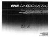 Yamaha AX-730 Instrukcja obsługi