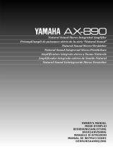 Yamaha AX-890 Instrukcja obsługi