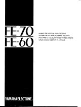 Yamaha FE-70 Instrukcja obsługi
