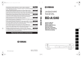 Yamaha BD-A1060 Instrukcja obsługi