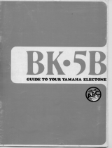 Yamaha BK-5B Instrukcja obsługi