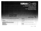 Yamaha C-45 Instrukcja obsługi