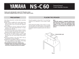 Yamaha NS-C60 Instrukcja obsługi