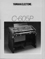 Yamaha C605P Instrukcja obsługi