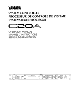 Yamaha C20A Instrukcja obsługi