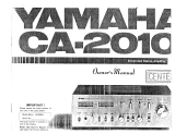 Yamaha CA-2010 Instrukcja obsługi