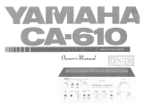 Yamaha CA-610 Instrukcja obsługi