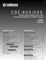 Yamaha CDC-505 Instrukcja obsługi