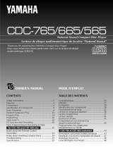 Yamaha CDC-565 Instrukcja obsługi