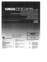 Yamaha CDC-615 Instrukcja obsługi