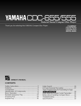 Yamaha CDC-655 Instrukcja obsługi