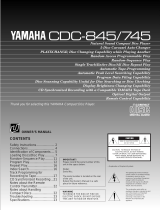 Yamaha CDC-745 Instrukcja obsługi